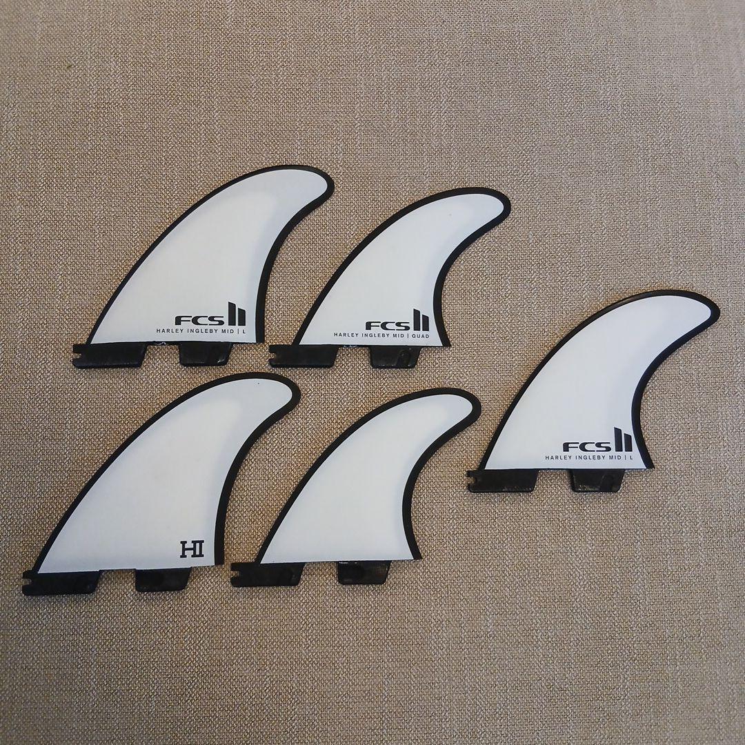 超美品 FCS Harley Ingleby MID 5フィン L