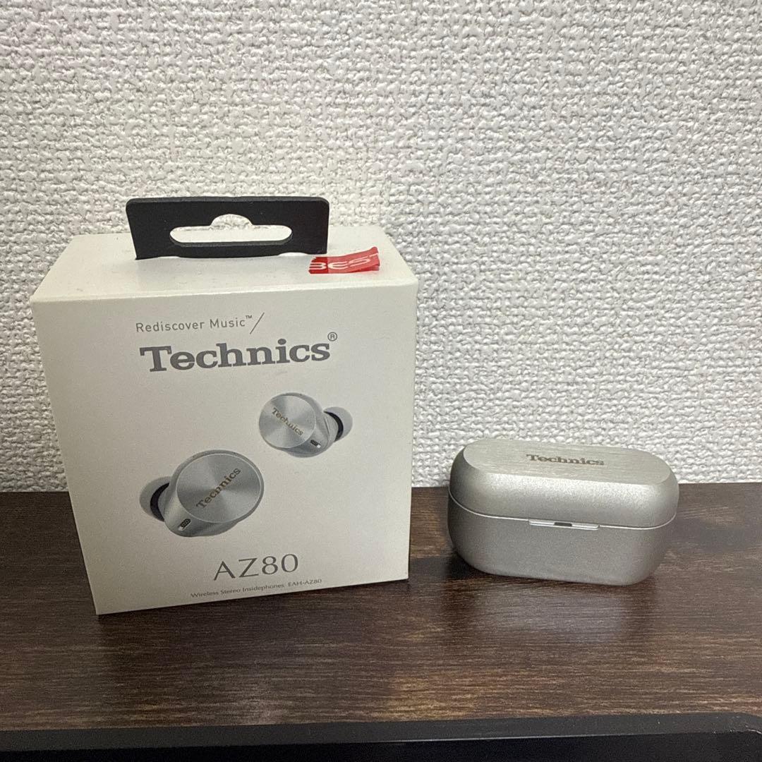 【外箱・付属品付き】 Technics AZ80 シルバー
