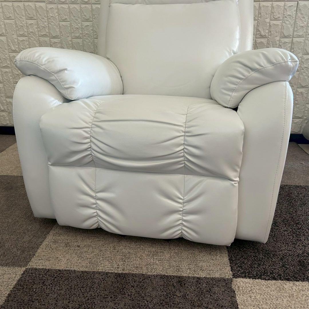 東京23区配送無料✨ビューティガレージ　電動ラウンジチェア　シフォン　ネイル