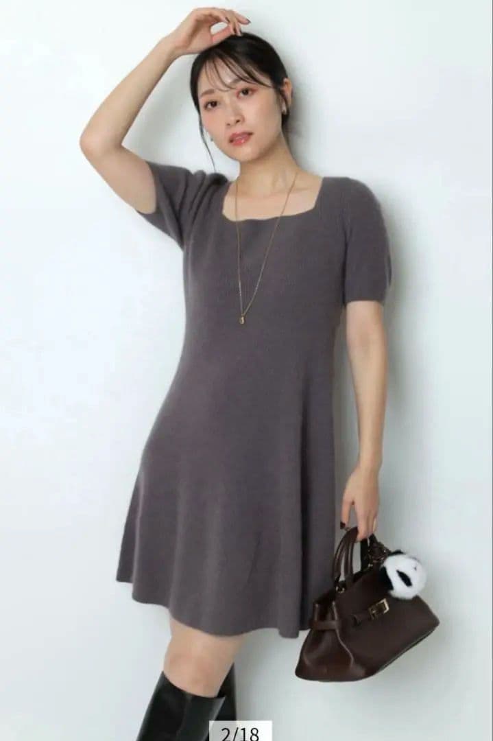 【定価4万円】試着のみ美品　アプワイザーリッシェ　ワンピース&ガーデ　セット