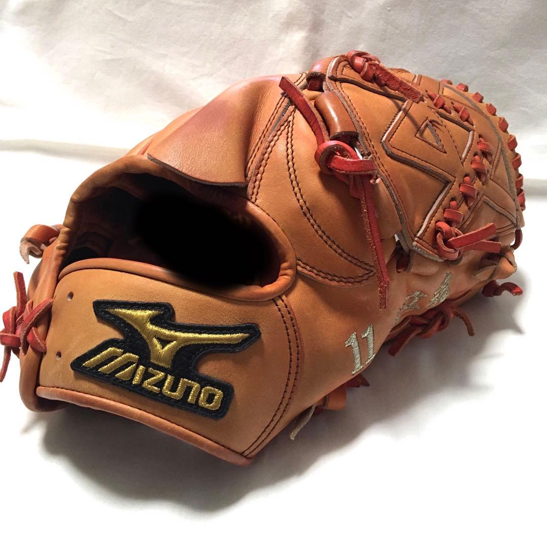 ミズノプロ　軟式投手用グローブ　オーダー　斎藤佑樹　新垣渚モデル