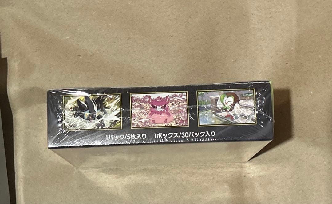 【新品未開封】ポケカ ムニキスゼロ 1BOX シュリンク付き+メガエルレイドex