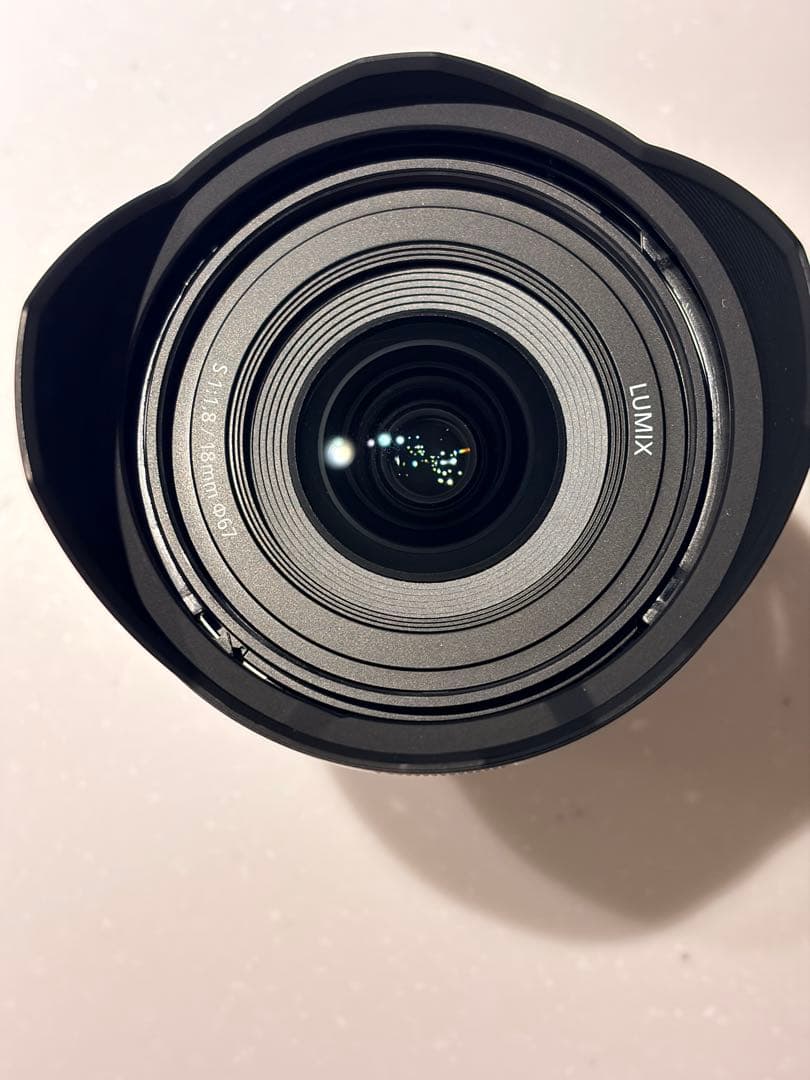新同品　LUMIX S 18mm f1.8 Lマウント 超広角