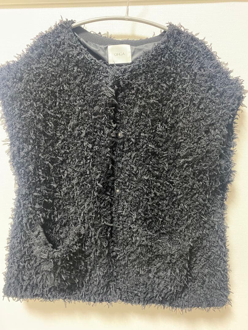 OHGA 24AW モケベストMOKE VEST