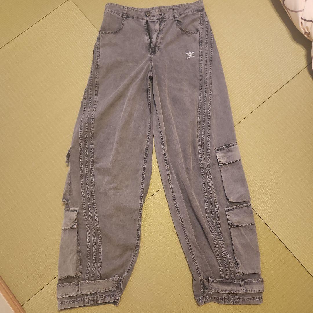 Adidas adilenium カーゴパンツ グレー