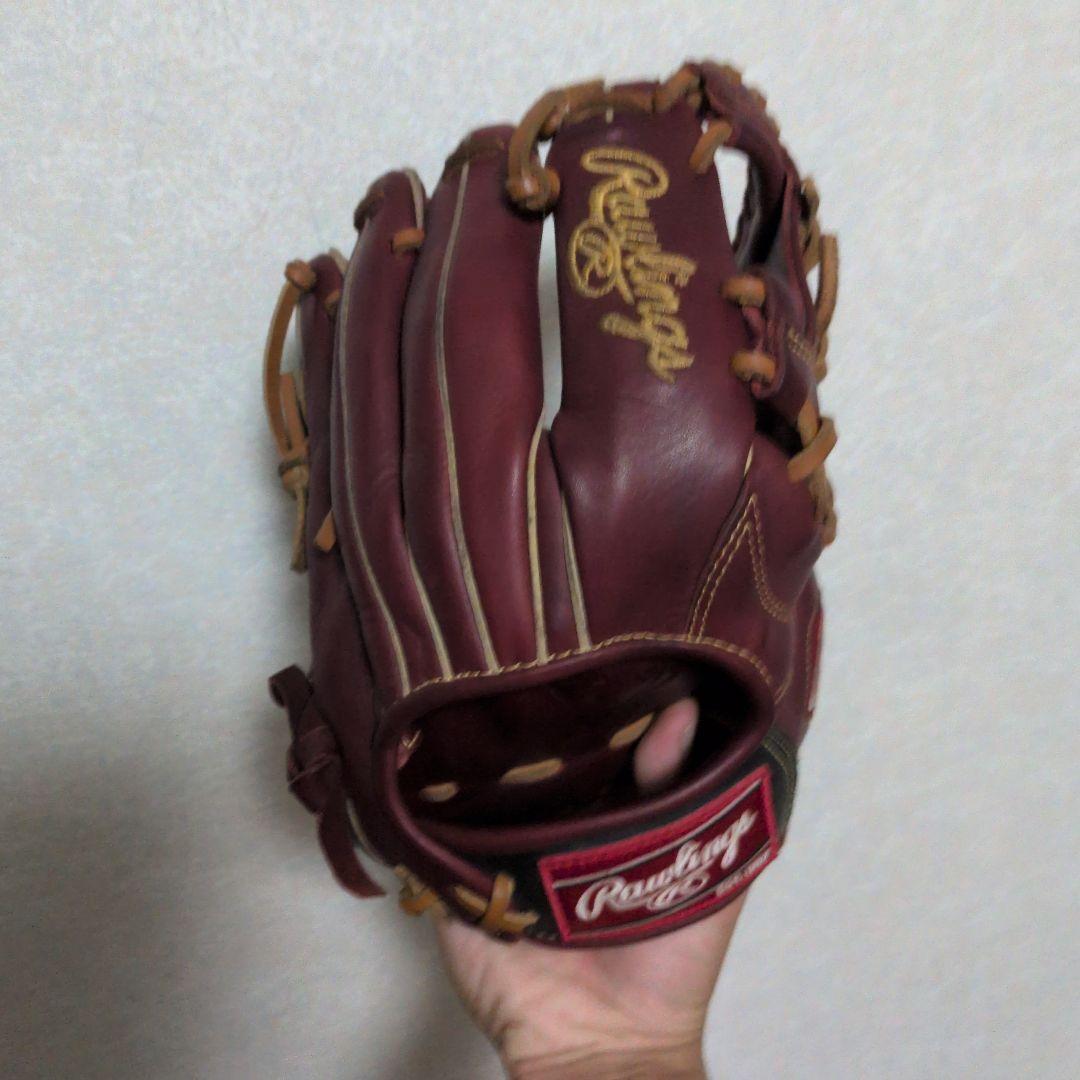 Rawlings 軟式グローブ ワインレッド