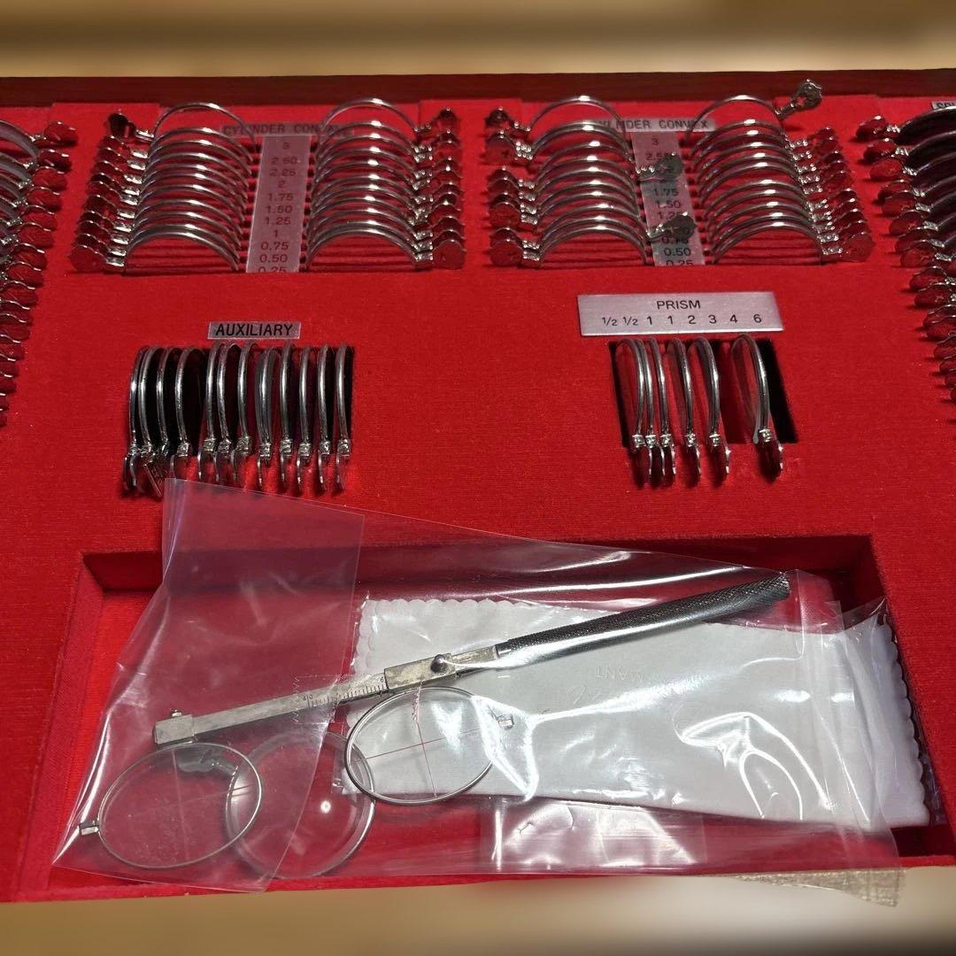 検眼レンズ ・テストレンズセット・視力検査 ・測定　TOPCON TLS-5B