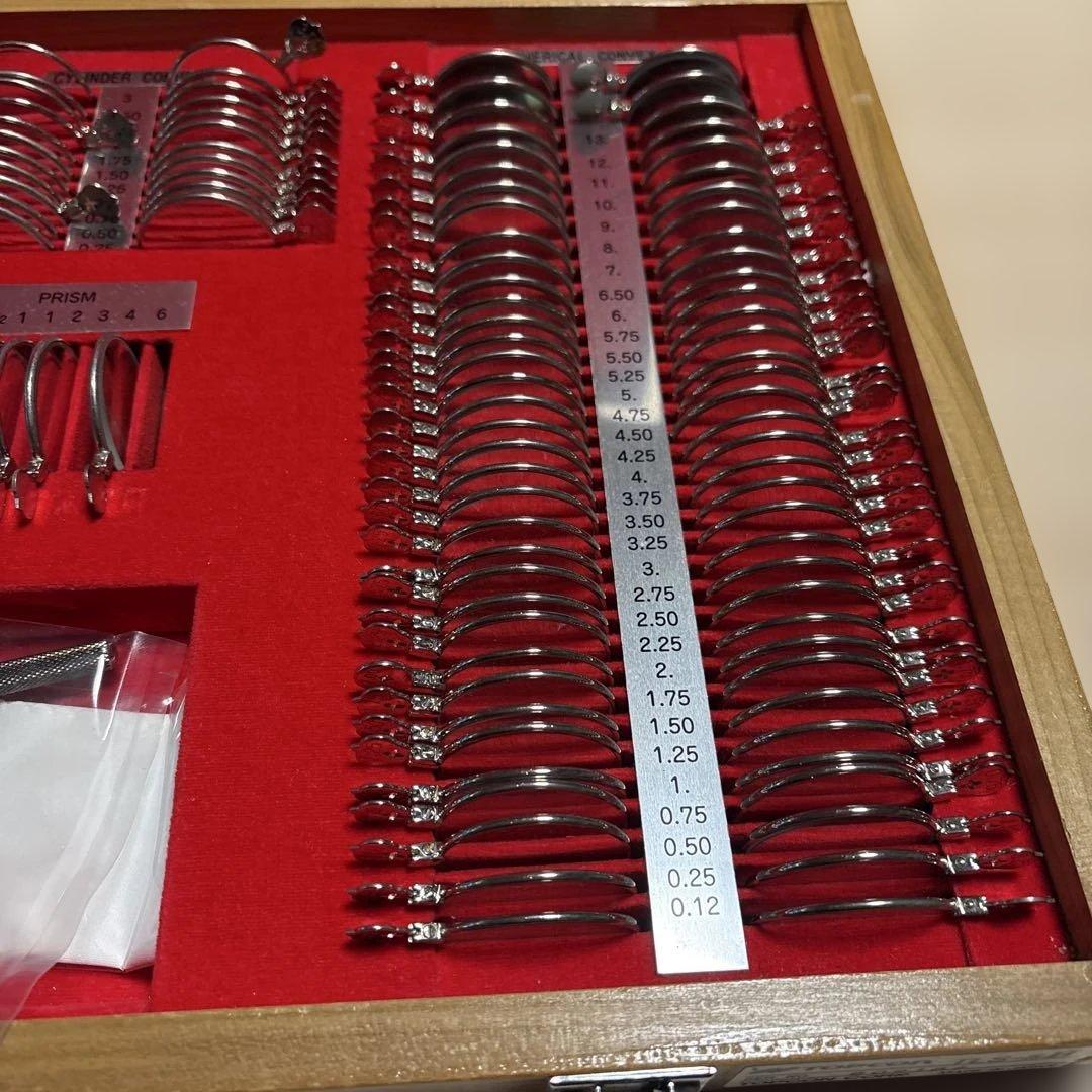 検眼レンズ ・テストレンズセット・視力検査 ・測定　TOPCON TLS-5B