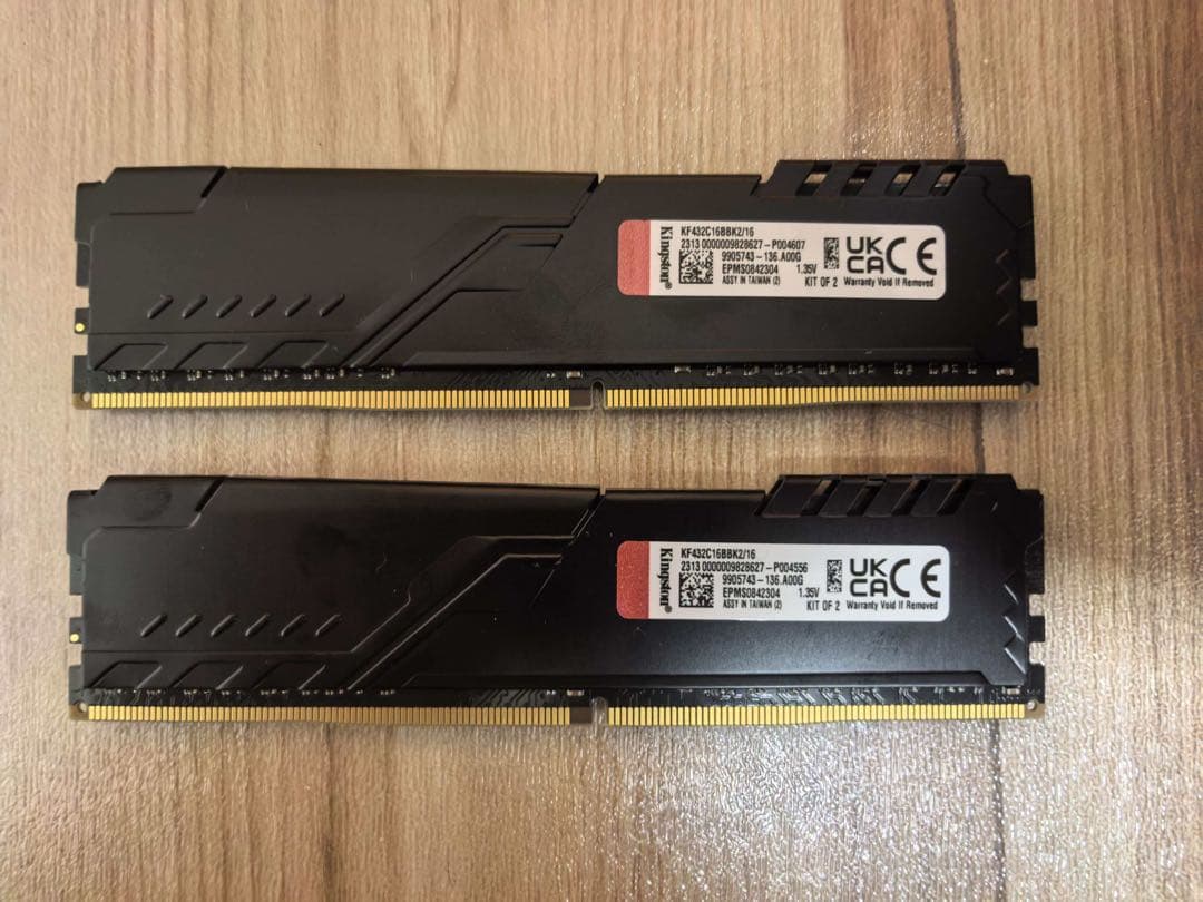 Kingston FURY Beast DDR4-3200 16GB（8GB×2