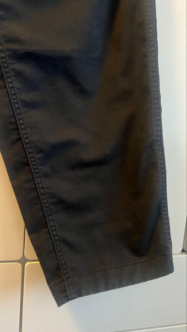 ノースフェイスパープルレーベル　ストレッチツイルワイドテーパードパンツ　32 黒