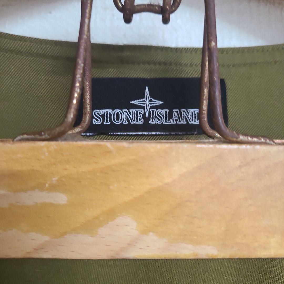 stone  Lストーンアイランド 極美メタルボタンベスト シャドウ