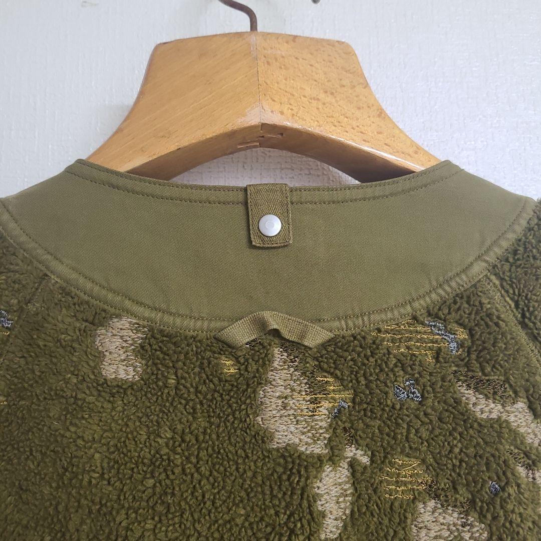 stone  Lストーンアイランド 極美メタルボタンベスト シャドウ