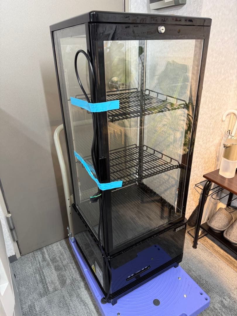 レマコム 4面ガラス冷蔵ショーケース RAG-105SLB