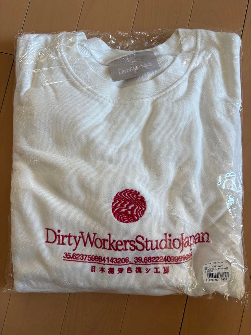 Dirty Workers Studio Japan スウェット XL ホワイト