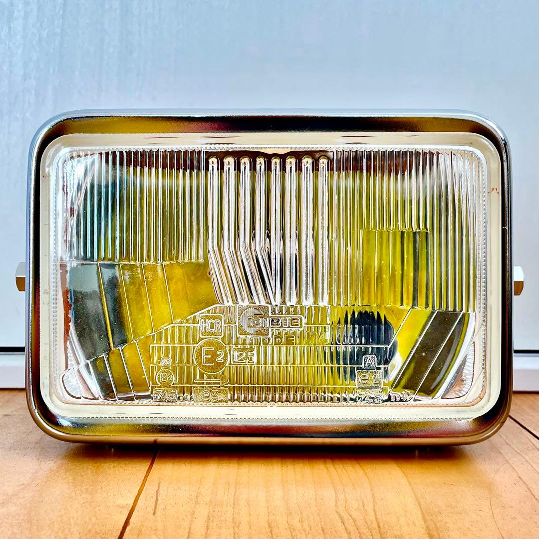 シビエ CIBIE 角型 ヘッドライト CBR400F 当時物 角目 マーシャル