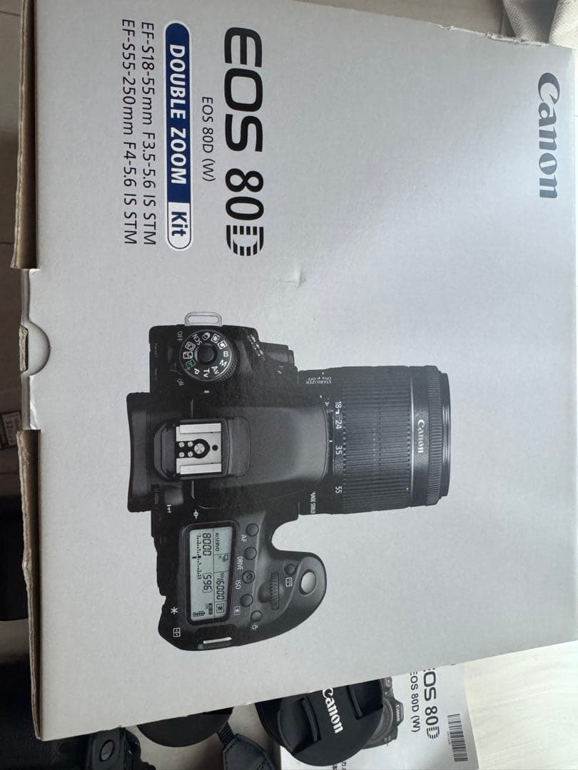 Canon キャノン デジタル一眼 EOS 80D ダブルズームキット
