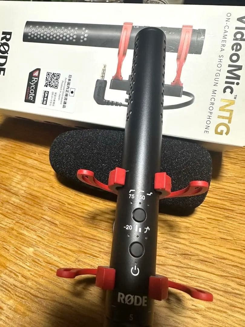 あしゅびー　RODE VideoMic NTG コンデンサーマイク