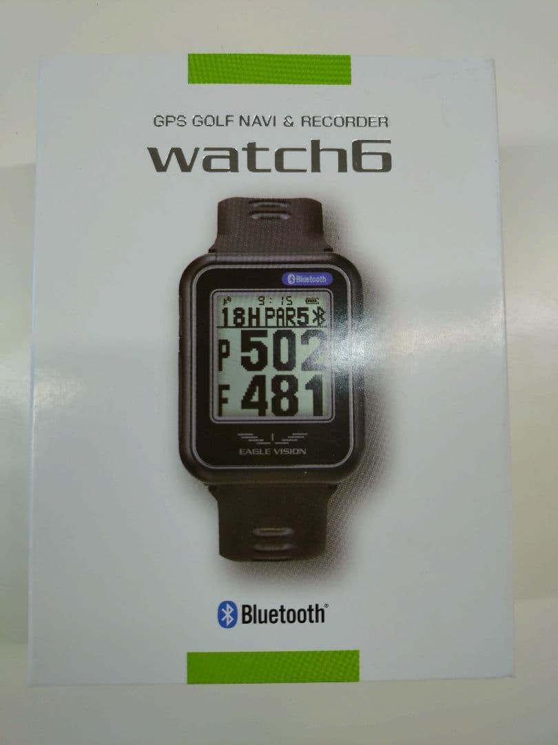EAGLE VISION GPSゴルフナビ watch6GPSナビブラック