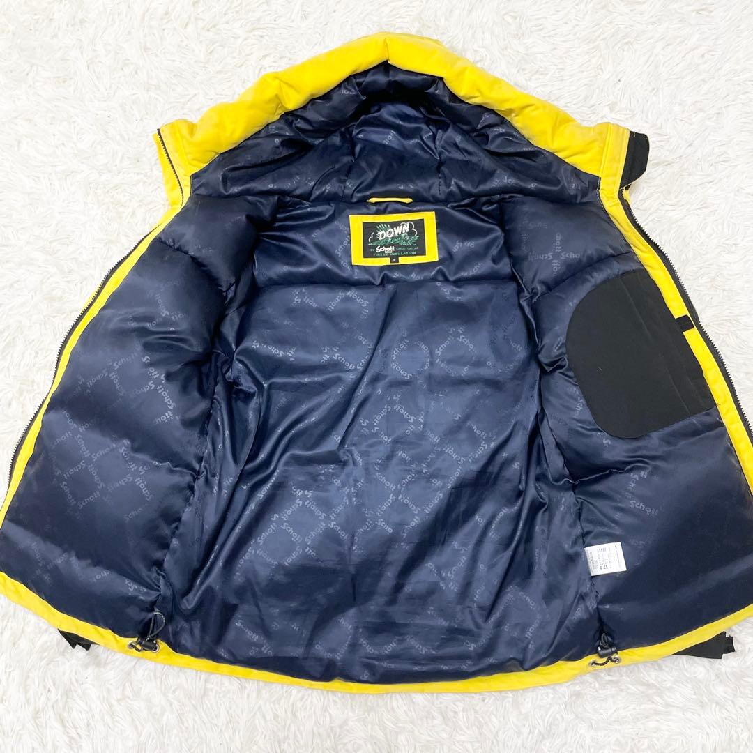 【美品】Schott BROS. ショット 肉厚 ダウンジャケット ツートン