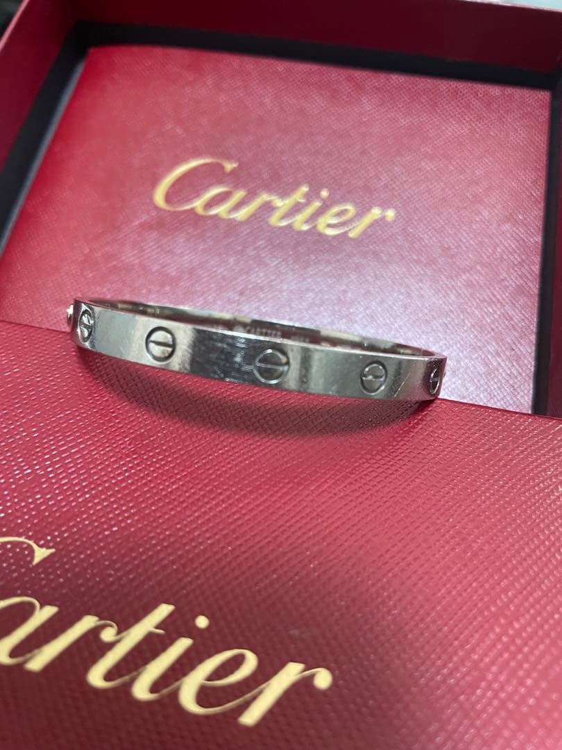 Cartierカルティエ　ラブブレス　WG サイズ17 旧型