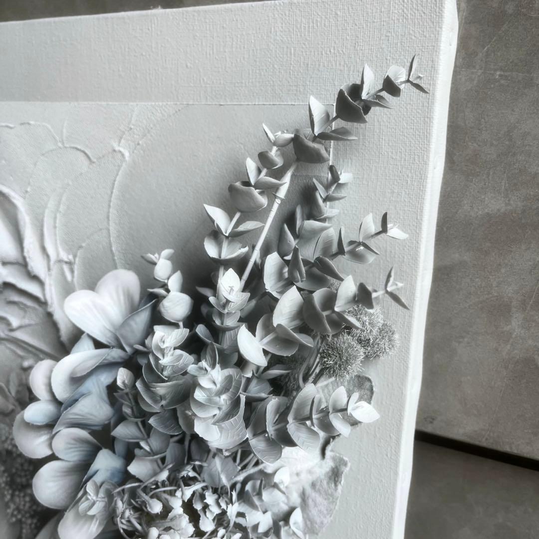 現代アート　花　45.5×38㎝　大きめ　モダン　アートパネル　インテリア