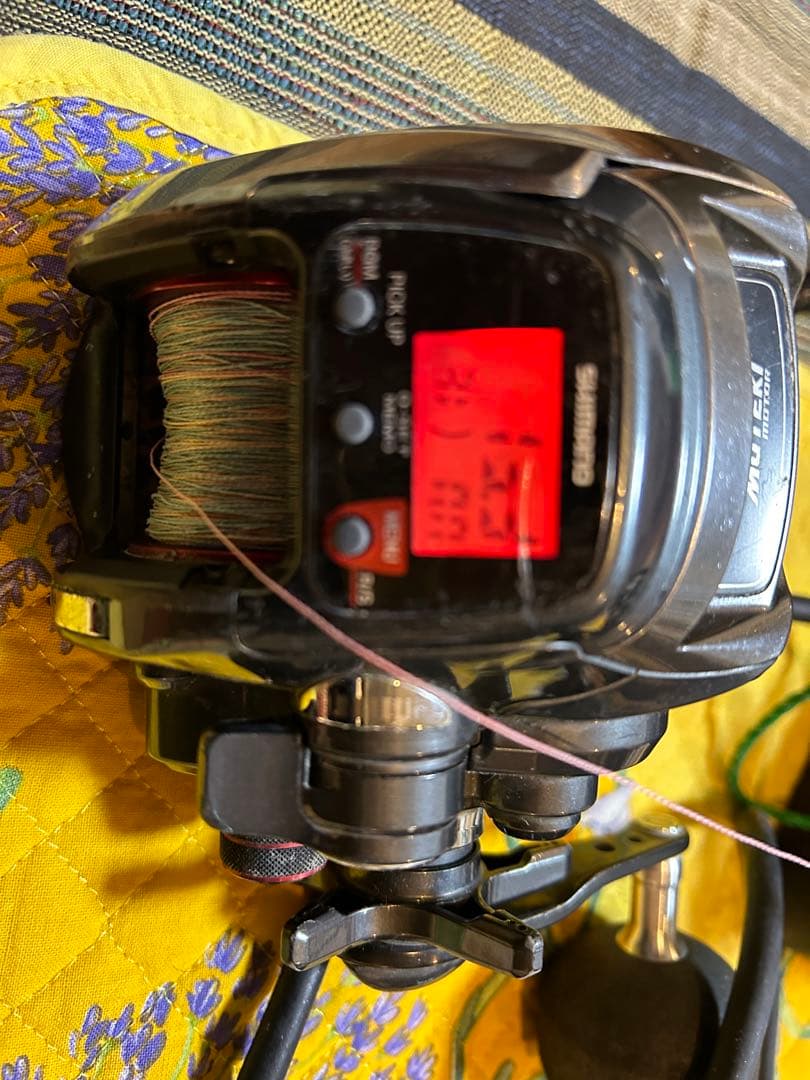 ジャンク！！　SHIMANO MUTEKI 電動リール PLAYS 1000