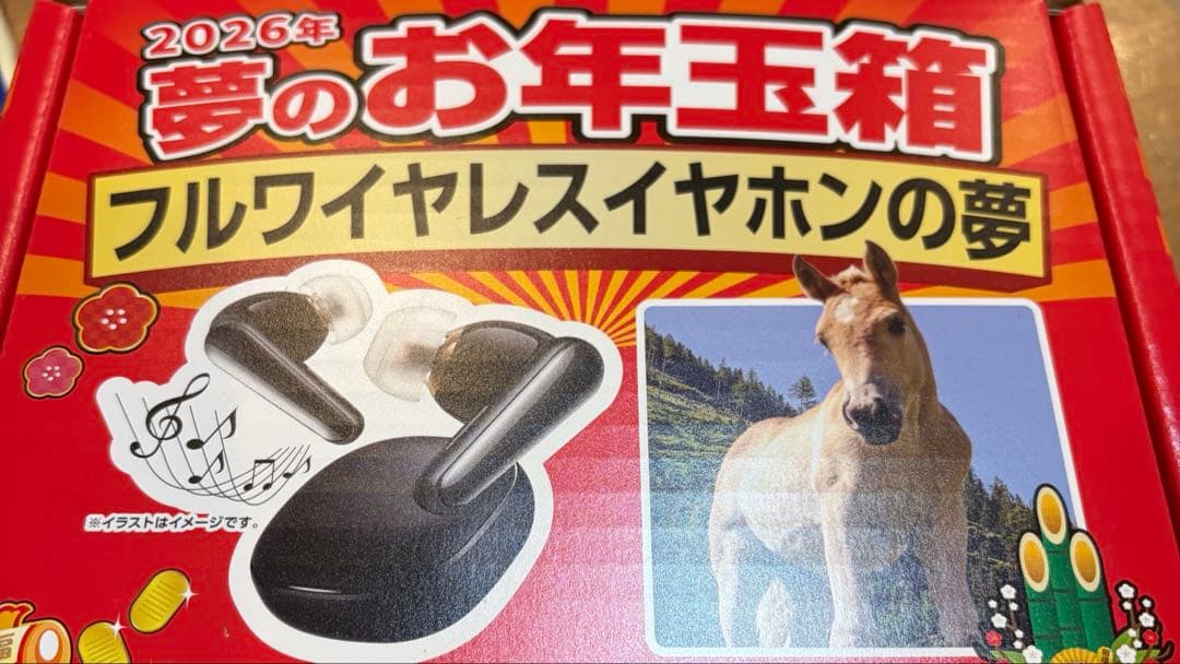 ヨドバシ福袋 フルワイヤレスイヤホンの夢 2026 未開封 Liberty 4