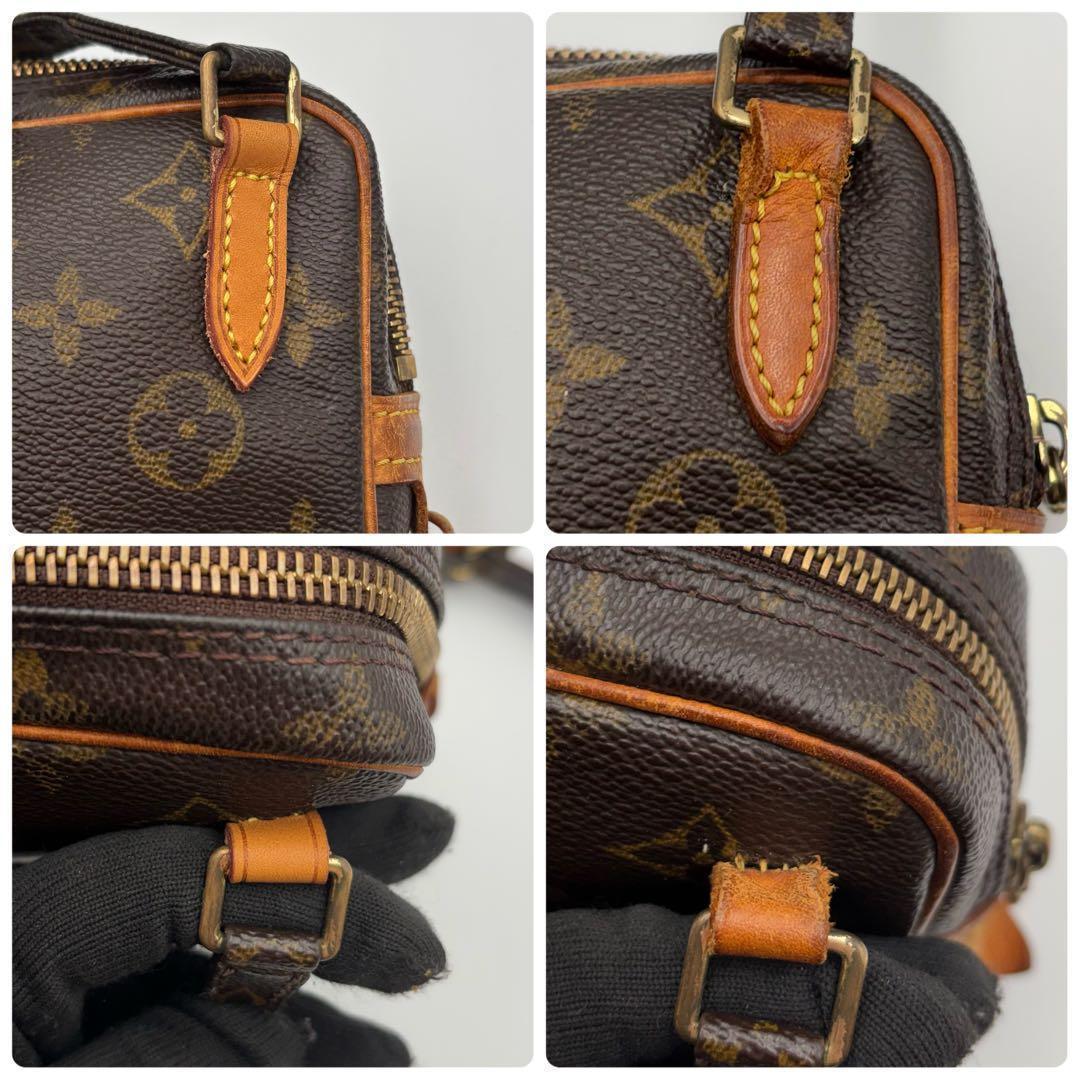 鑑定済み　LOUIS VUITTON マルリーバンドリエール ショルダーバッグ