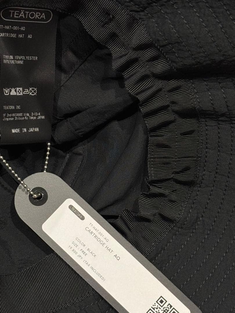 帽子 TEATORA KIJIMA TAKAYUKI CARTRIDGE HAT