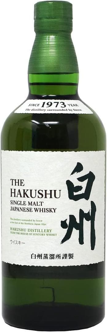 THE HAKUSHU シングルモルトウイスキー　700ml