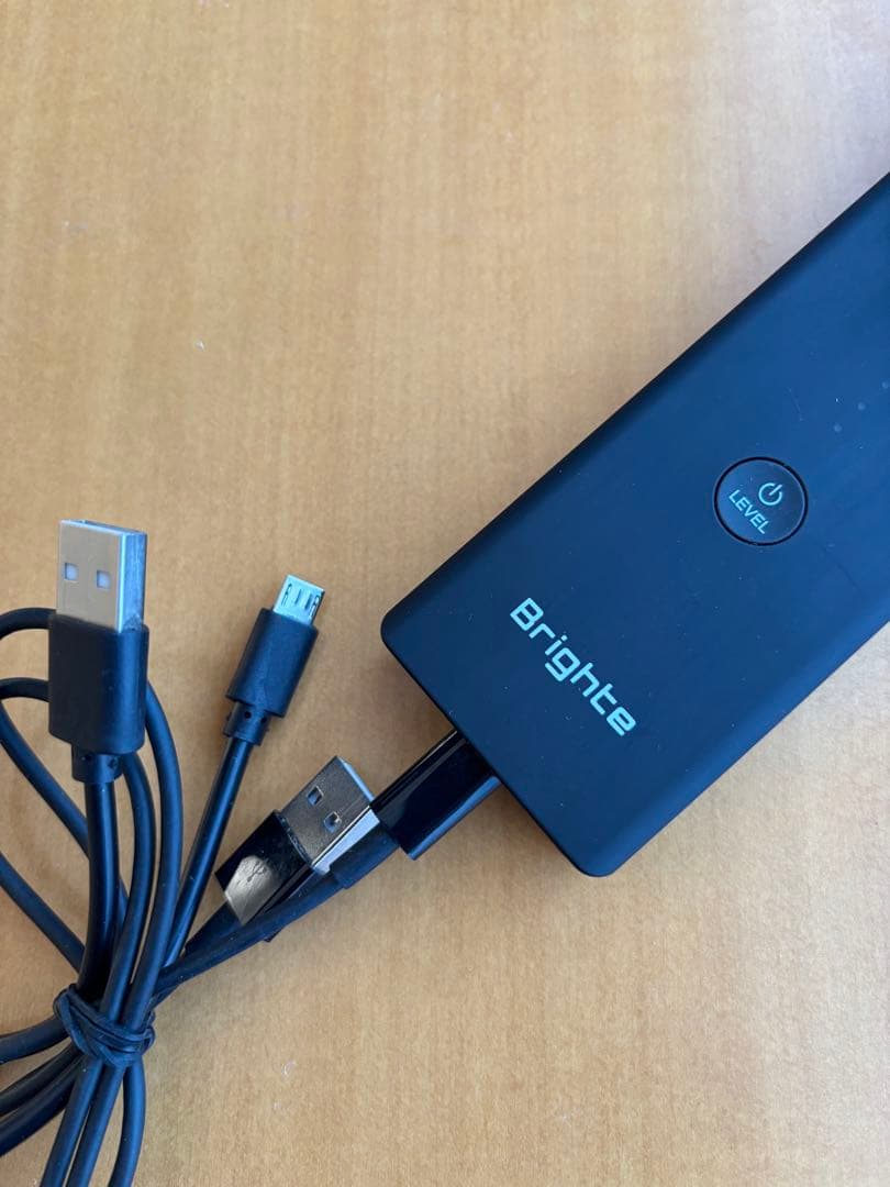 【値下げしました】Brightee LED美顔器 USB充電式