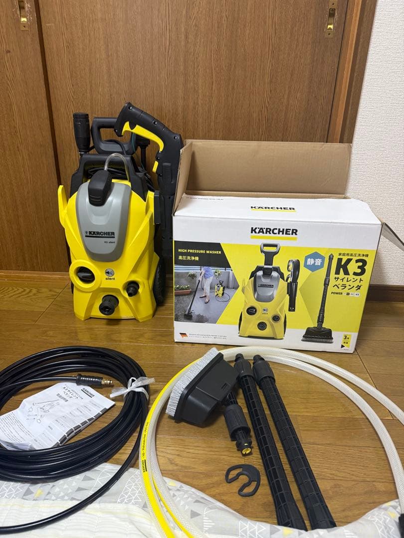 KARCHER K3 Silent 高圧洗浄機 本体 ケルヒャー 60Hz