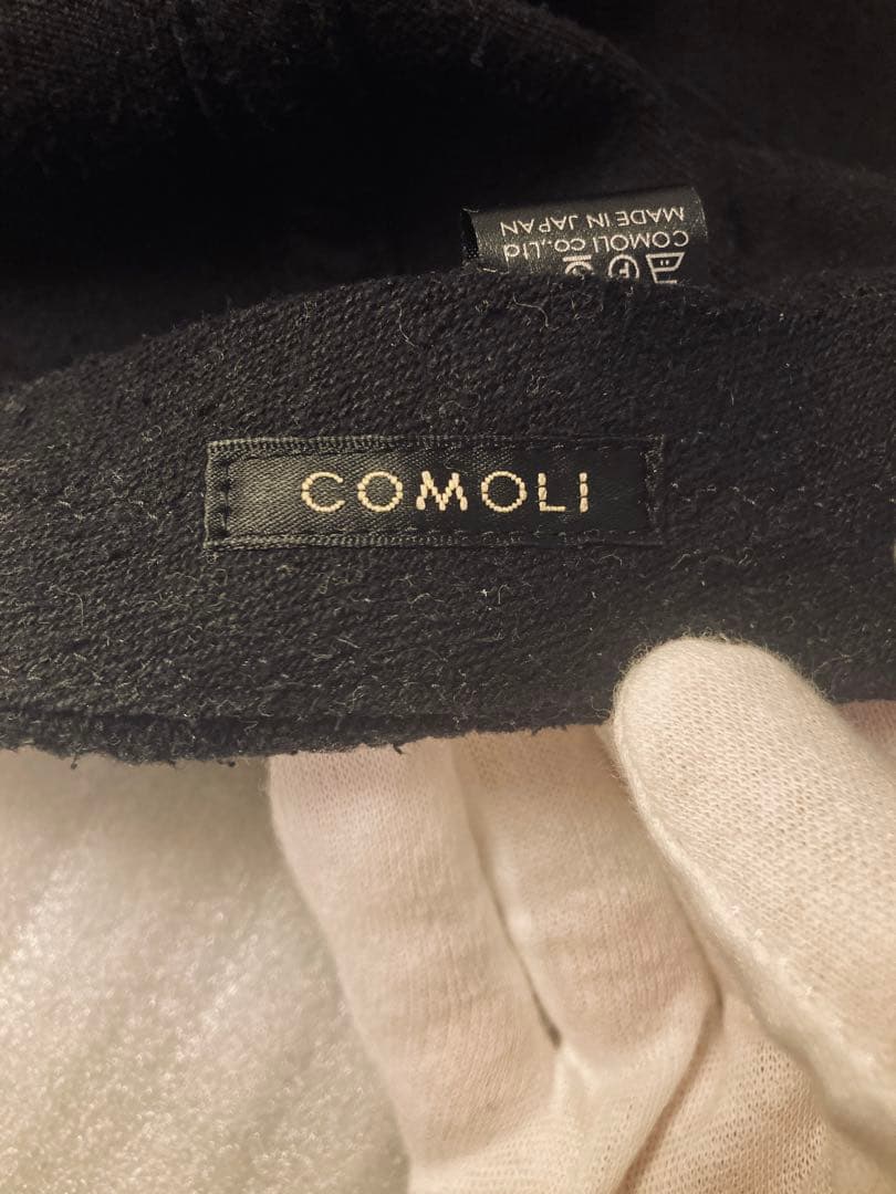 25ss 試着のみ　COMOLI シルクネップ キャップ