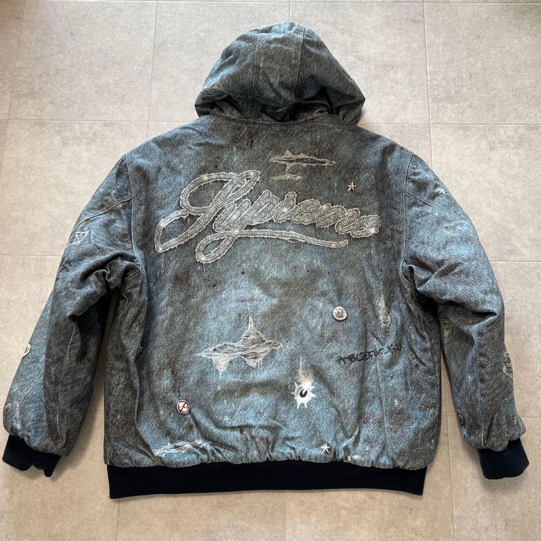 ジャケット・アウター supremeHJR TrompeL'oeilHoodedWorkJacket