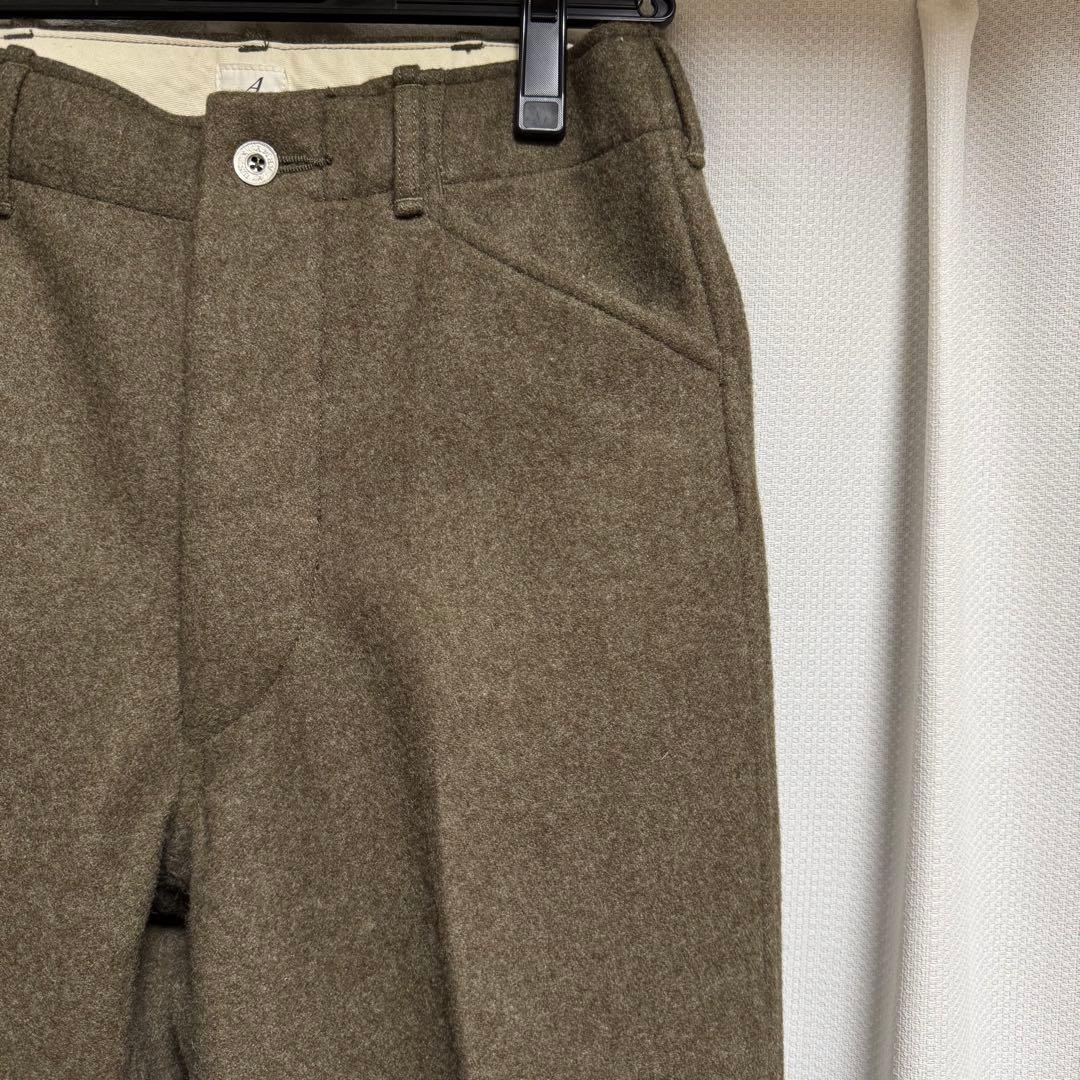 ANATOMICA パンツ ウールトラウザーズ 28 スラックス アナトミカ