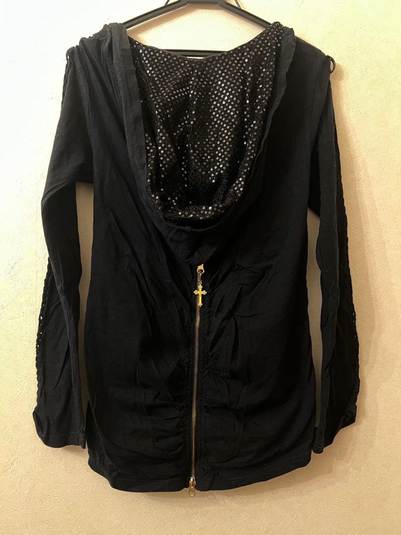 レア希少 d.i.a. ギャル服 ドクロ 骸骨 トップス スカル 平成ギャル