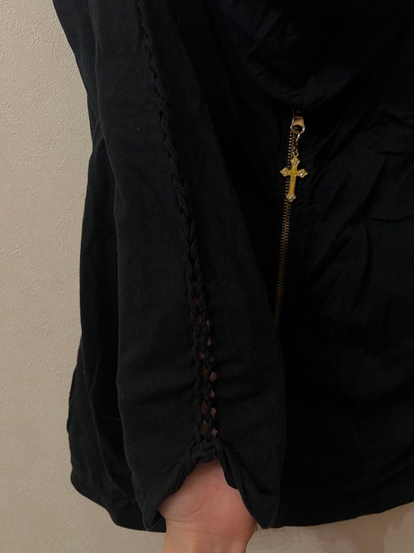 レア希少 d.i.a. ギャル服 ドクロ 骸骨 トップス スカル 平成ギャル