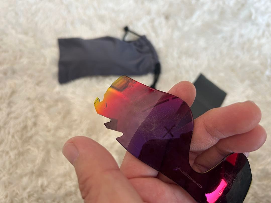 w2924 ZERO製偏光レンズ装着　　純正レンズ＋交換レンズ付き