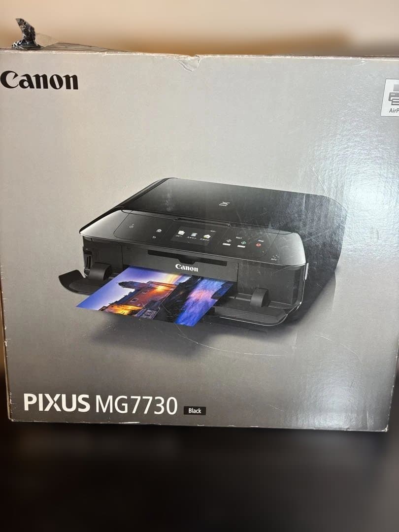 【未使用】Canon PIXUS MG7730 ブラック プリンター