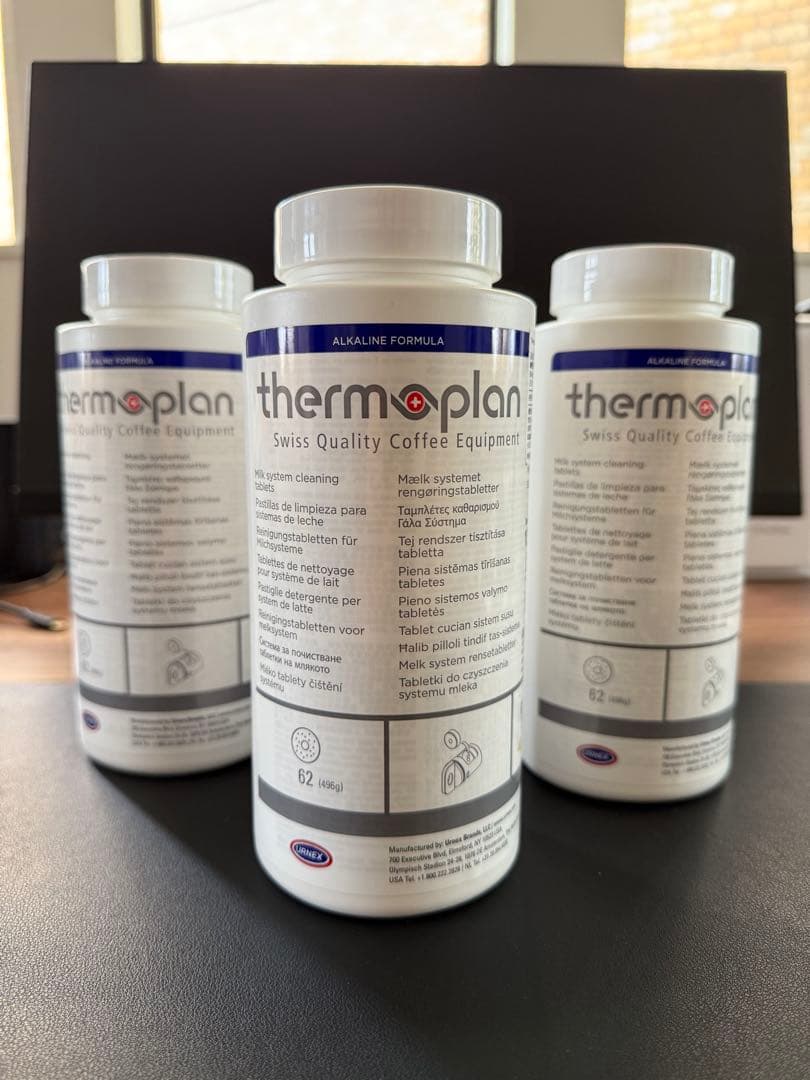 【新品】thermoplan 洗浄タブレット62錠×3本