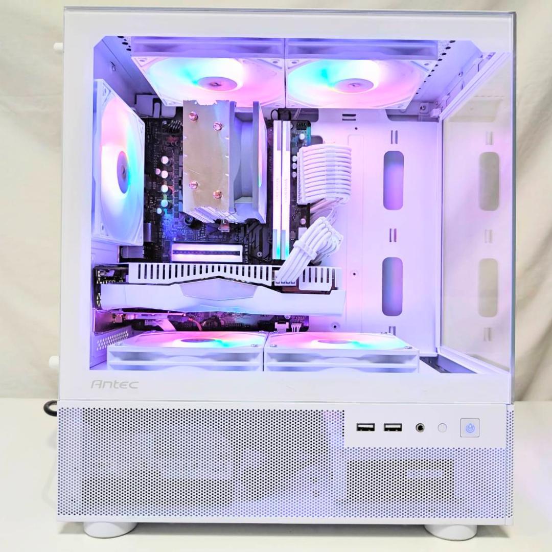 「まさ」白いゲーミングPC・配信・動画・Officｅなど多機能.