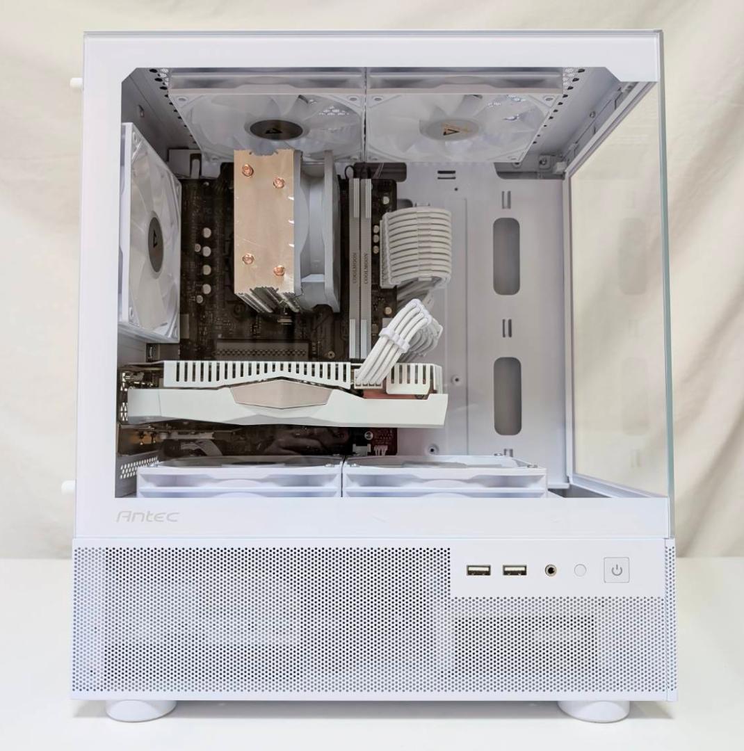 「まさ」白いゲーミングPC・配信・動画・Officｅなど多機能.