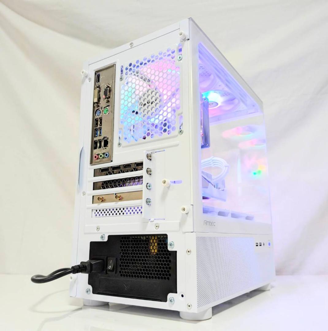 「まさ」白いゲーミングPC・配信・動画・Officｅなど多機能.
