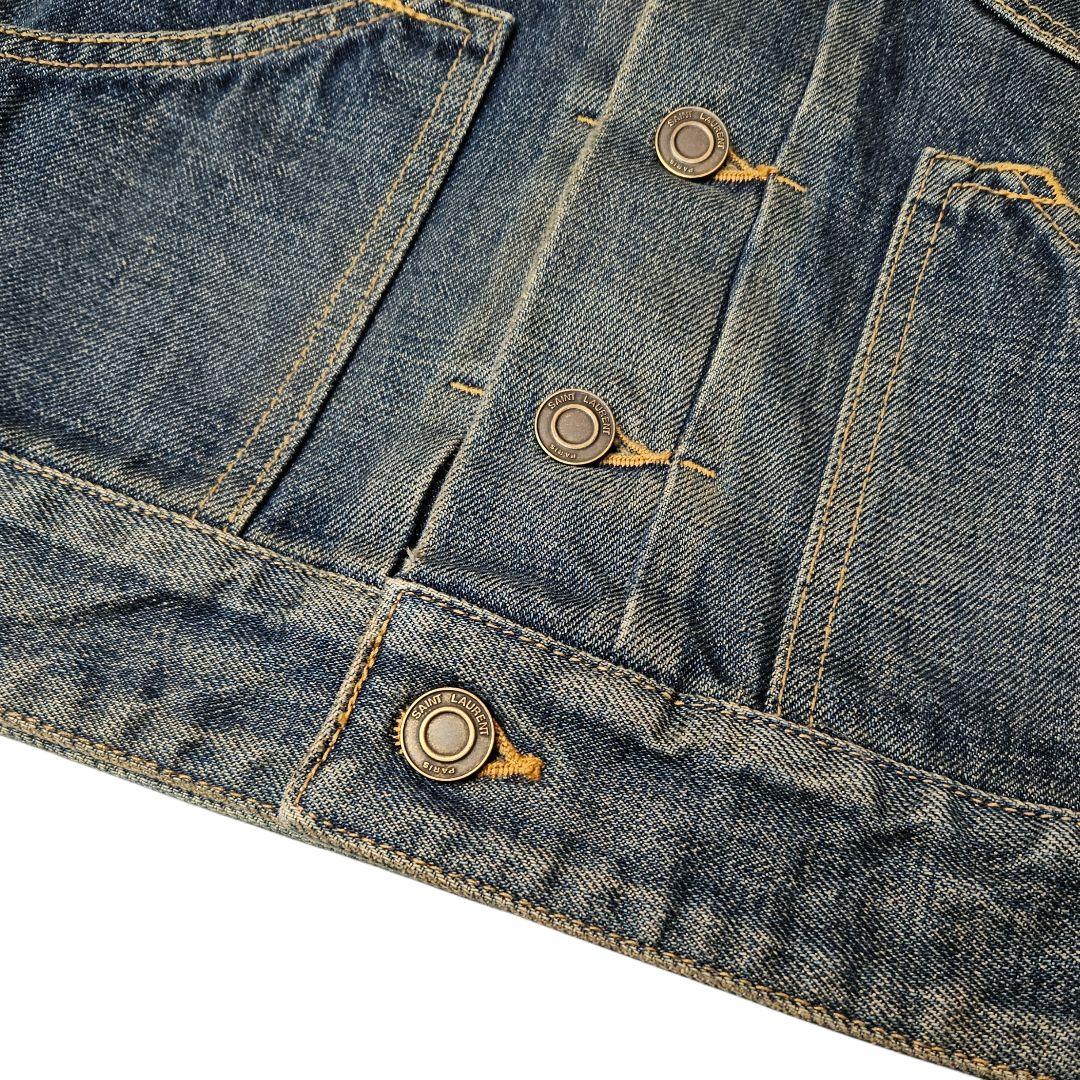 サンローラン SAINT LAURENT Paris デニムジャケット S