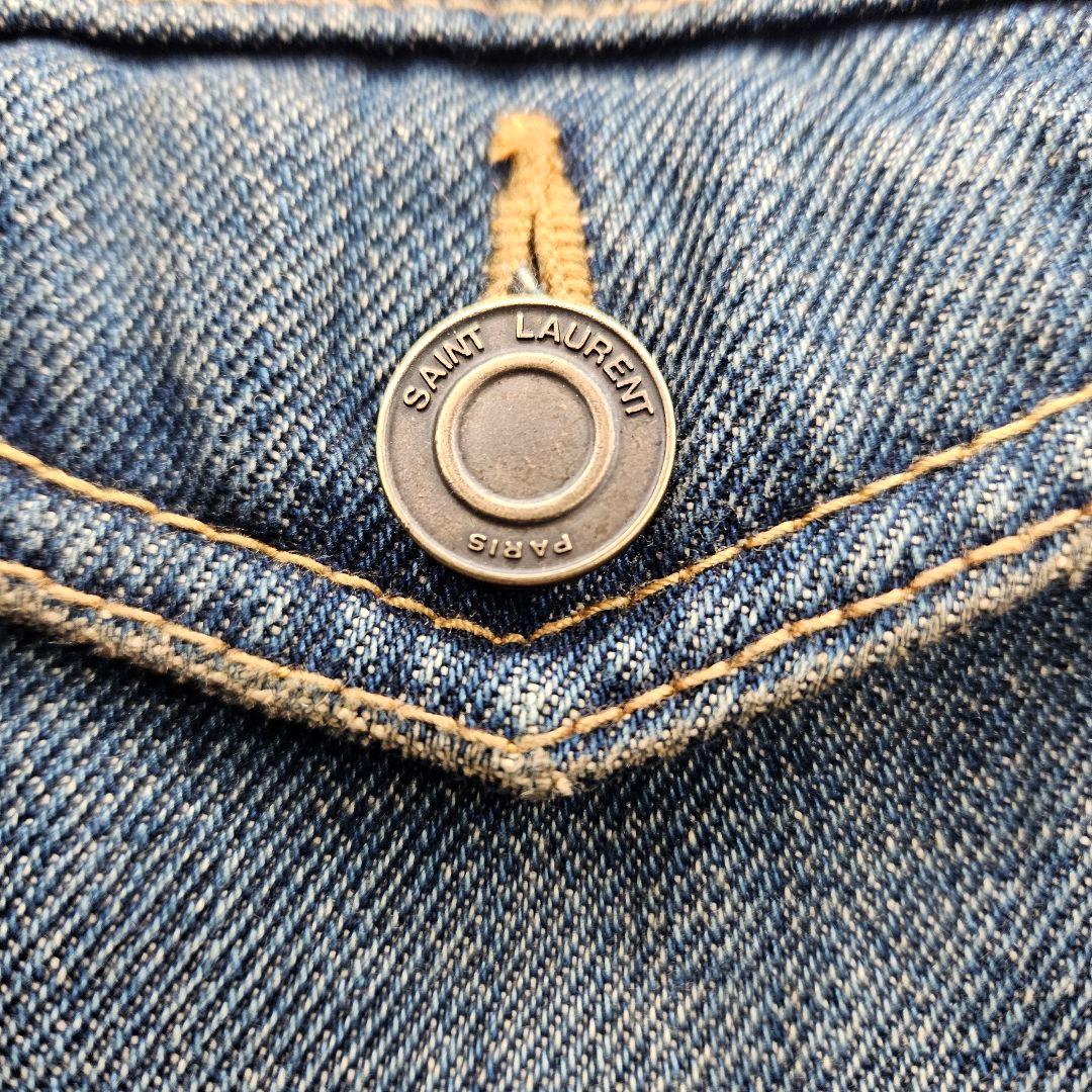 サンローラン SAINT LAURENT Paris デニムジャケット S