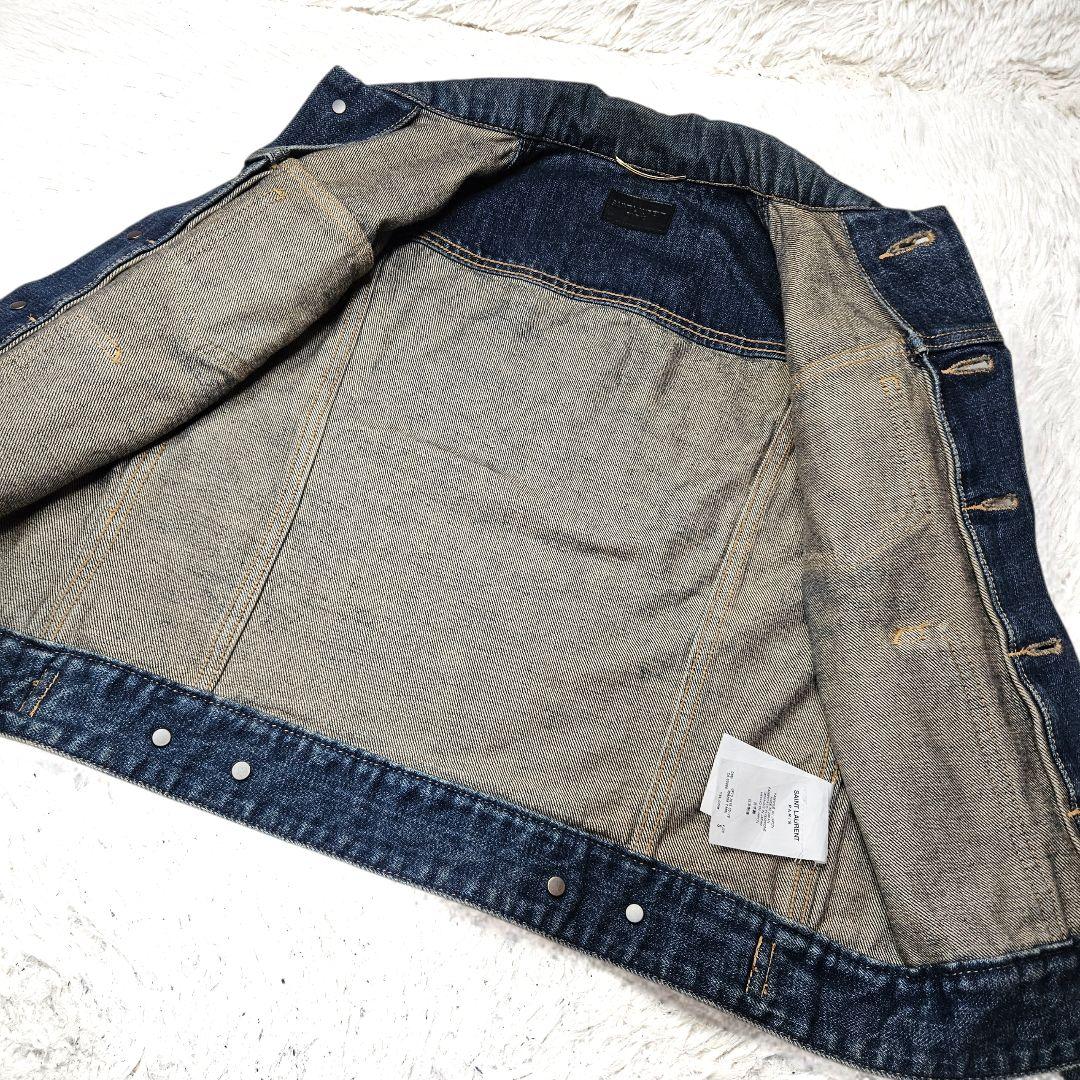 サンローラン SAINT LAURENT Paris デニムジャケット S
