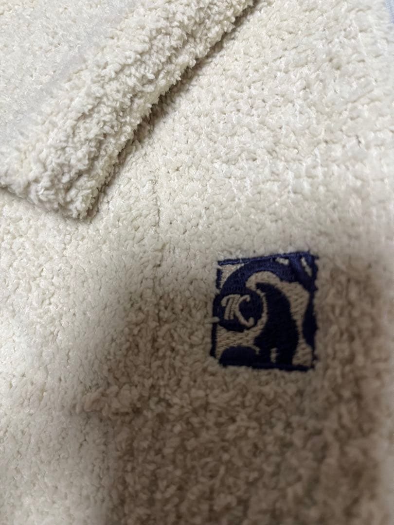 カシウエア　レディース　パーカー　ルームウェア　オフホワイト　サイズXL