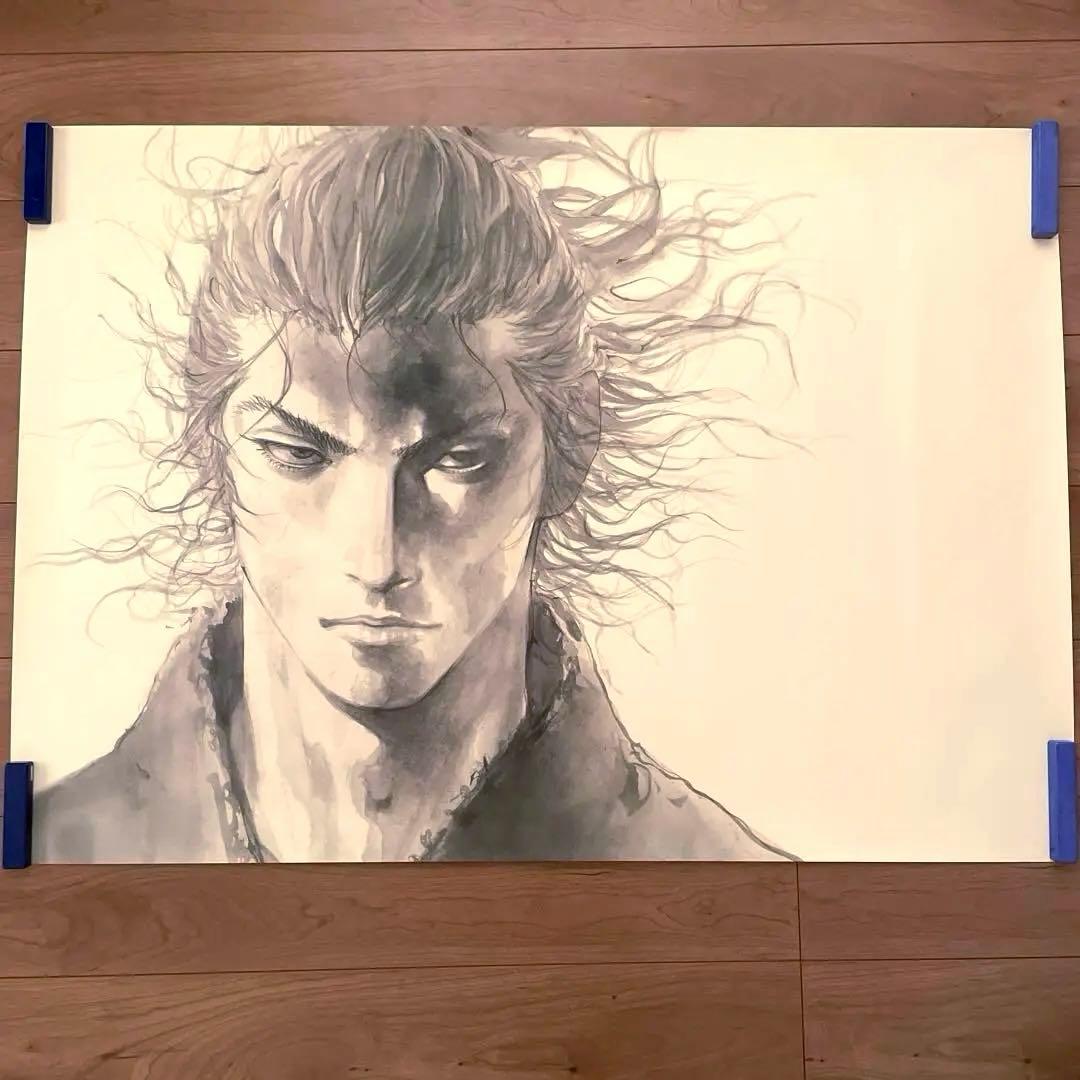 井上雄彦 最後のマンガ展 バガボンドB1ポスター