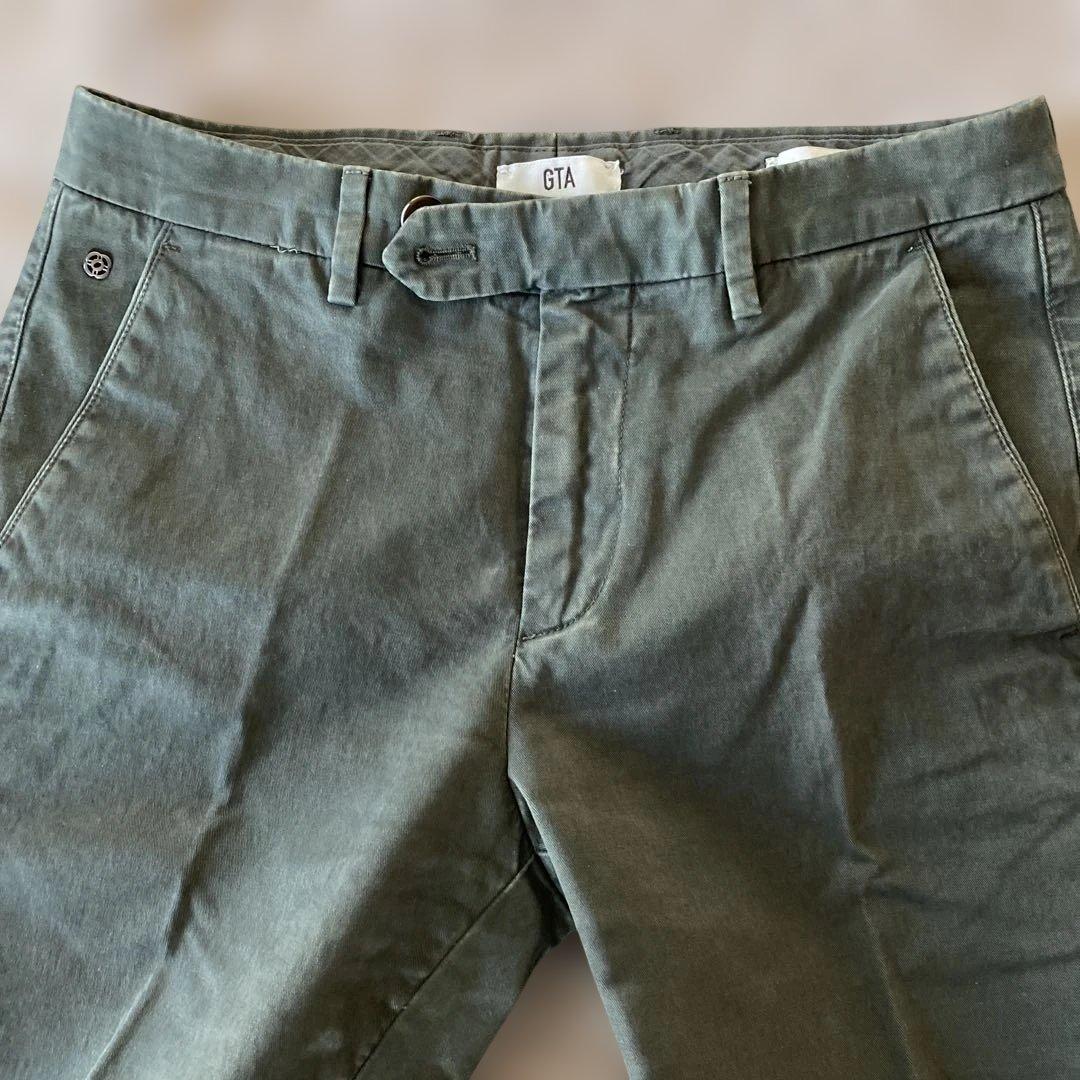 GTA コットンスラックス オリーブ サイズ42