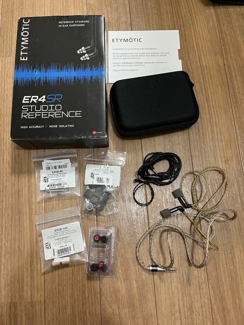 Etymotic ER4SR ヨドナミケーブルセット